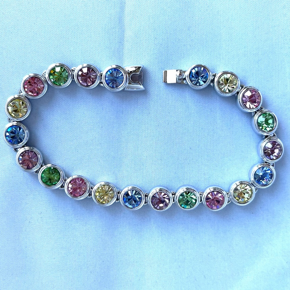 Bracelet Silver - Cubic Zirconia - New